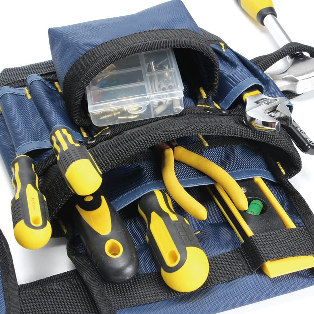 Professional Tool Belt Organizer, Adjustable Utility Belt, Heavy Duty Construction Tool Pouch for Electrician, Gardening, Carpenter - Image 5
